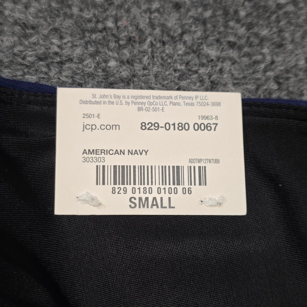 St Johns Bay Womens Blue Tummy Control High Waist Active Leggings Size S New - Picture 11 of 15